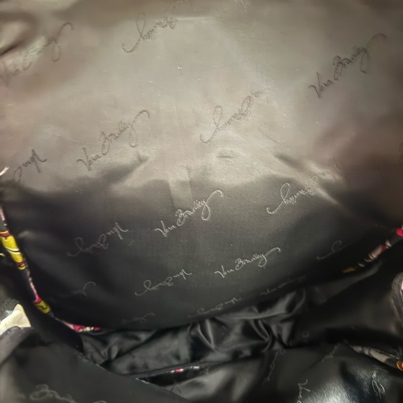 Vera Bradley Moon Blooms Large Campus Backpack – Floral Laptop Bag - Picture 7 of 7